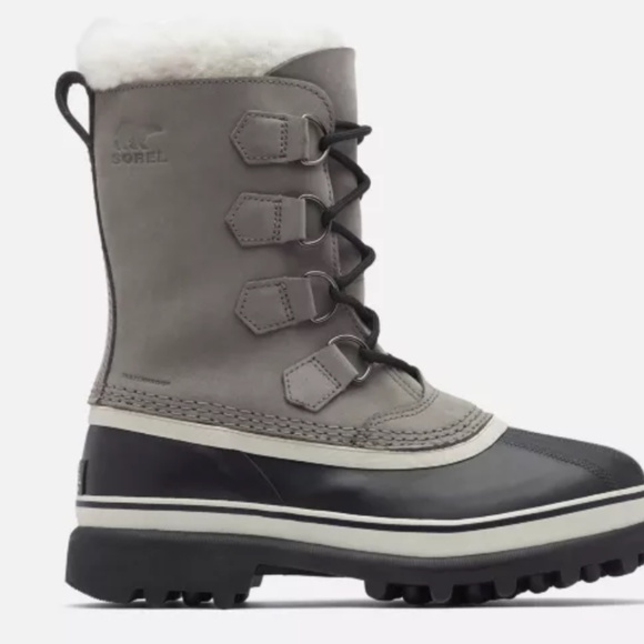Sorel Caribou Boot Gray Womens 6.5 - Picture 10 of 15